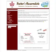 Kleine Seitenvorschau von fischers-bauerndiele.de