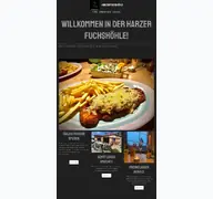 Kleine Seitenvorschau von harzerfuchshoehle.de