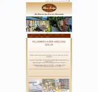 Kleine Seitenvorschau von harzlodge.de