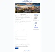 Kleine Seitenvorschau von restaurant-akropolis-freital.de