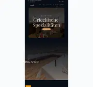 Kleine Seitenvorschau von restaurant-artion.de