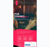 Kleine Seitenvorschau von pub-crawls.de