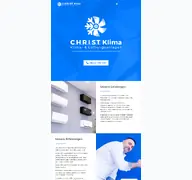Kleine Seitenvorschau von christ-klima.de