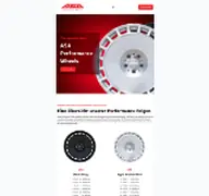 Kleine Seitenvorschau von asa-performancewheels.de