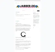 Kleine Seitenvorschau von jabber.de