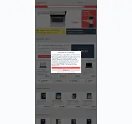 Kleine Seitenvorschau von lapstore.de
