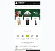 Kleine Seitenvorschau von deliano-kaffeeroesterei.de