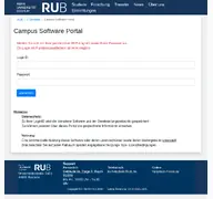 Kleine Seitenvorschau von campus-software.ruhr-uni-bochum.de