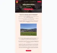Kleine Seitenvorschau von holzhausen-huenstein.de