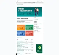 Kleine Seitenvorschau von stellenangebote.augsburg.de