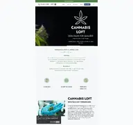 Kleine Seitenvorschau von cannabisloft.de