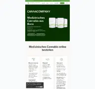 Kleine Seitenvorschau von cannacompany.de