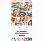 Kleine Seitenvorschau von raetsel.de