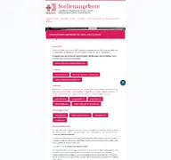 Kleine Seitenvorschau von stellenangebote.smmp.de