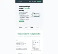 Kleine Seitenvorschau von oneclicktrading.de