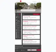 Kleine Seitenvorschau von stellenboerse.uni-mainz.de