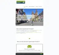 Kleine Seitenvorschau von citywerkstatt-ansbach.de