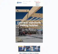 Kleine Seitenvorschau von stelling-holzbau.de