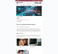 Kleine Seitenvorschau von zdfin.rlp.de