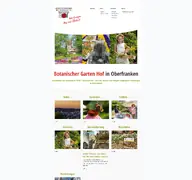 Kleine Seitenvorschau von botanischer-garten-hof.de