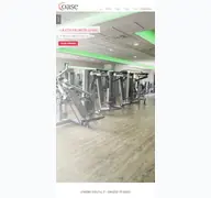 Kleine Seitenvorschau von oase-fitness.de