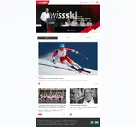 Kleine Seitenvorschau von swiss-ski.ch
