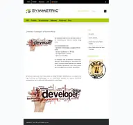 Kleine Seitenvorschau von symmetric.ch