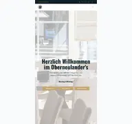 Kleine Seitenvorschau von oberneulanders.de