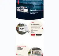 Kleine Seitenvorschau von sterckeman-wohnwagen.de