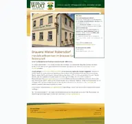 Kleine Seitenvorschau von brauerei-weber.de