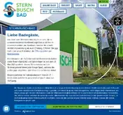 Kleine Seitenvorschau von sternbuschbad.de