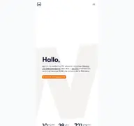 Kleine Seitenvorschau von webfactory.de