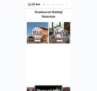 Kleine Seitenvorschau von brauhaus-am-bahnhof.de