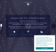 Kleine Seitenvorschau von sterne.triangelis.de