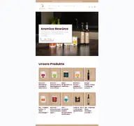 Kleine Seitenvorschau von aromica-shop.de