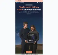 Kleine Seitenvorschau von sterntaufe-deutschland.de