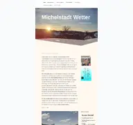 Kleine Seitenvorschau von odenwaldwetter.de