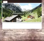 Kleine Seitenvorschau von musaueralm.at