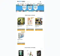 Kleine Seitenvorschau von brettgames.de
