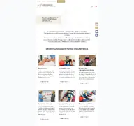 Kleine Seitenvorschau von ukt-physio.de