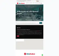 Kleine Seitenvorschau von ultra-medical.de