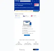 Kleine Seitenvorschau von steuer.check24.de
