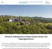 Kleine Seitenvorschau von rosa-flesch-tagungszentrum.de