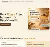 Kleine Seitenvorschau von brot-natur.de