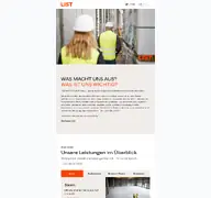 Kleine Seitenvorschau von list-gruppe.de