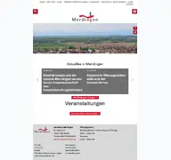 Kleine Seitenvorschau von merdingen.de
