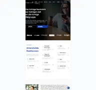 Kleine Seitenvorschau von cleverpush.com