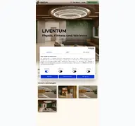 Kleine Seitenvorschau von liventum.de