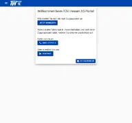 Kleine Seitenvorschau von asportal.tuev-hessen.de