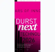 Kleine Seitenvorschau von durst-group.com
